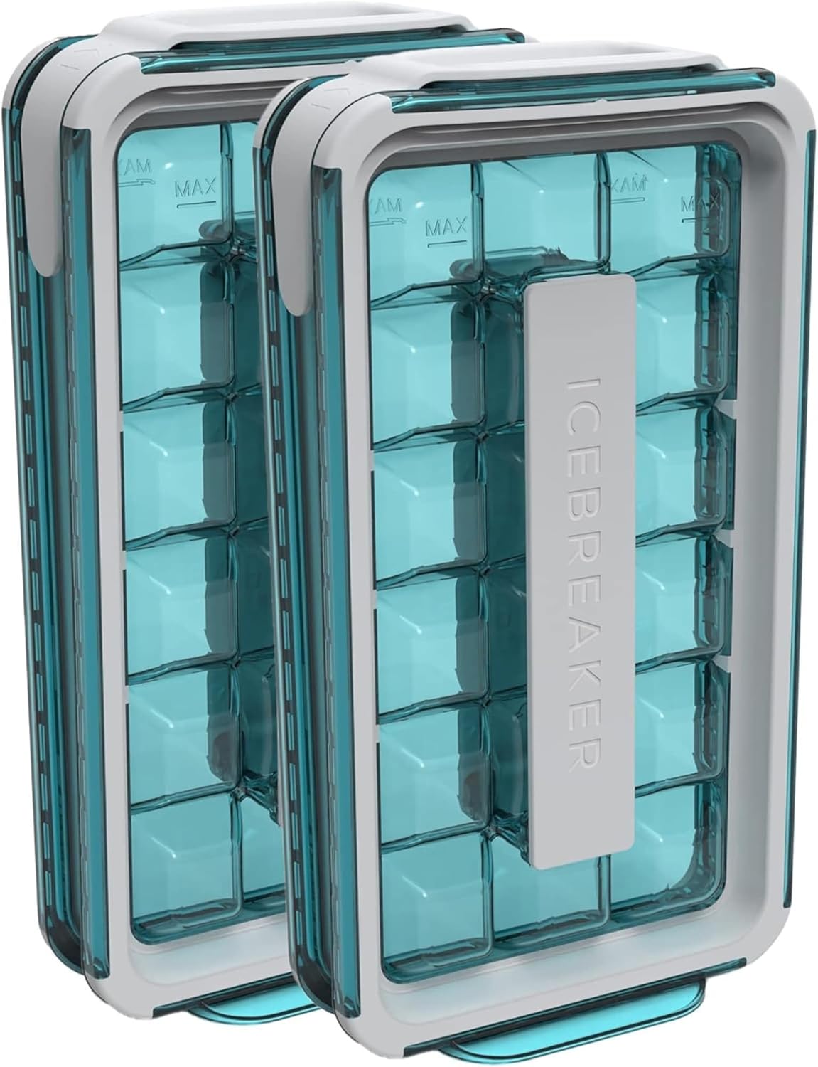 Eiswürfelform Pop 2.0, Clear Water Blue 2 Pcs (Exclusive)