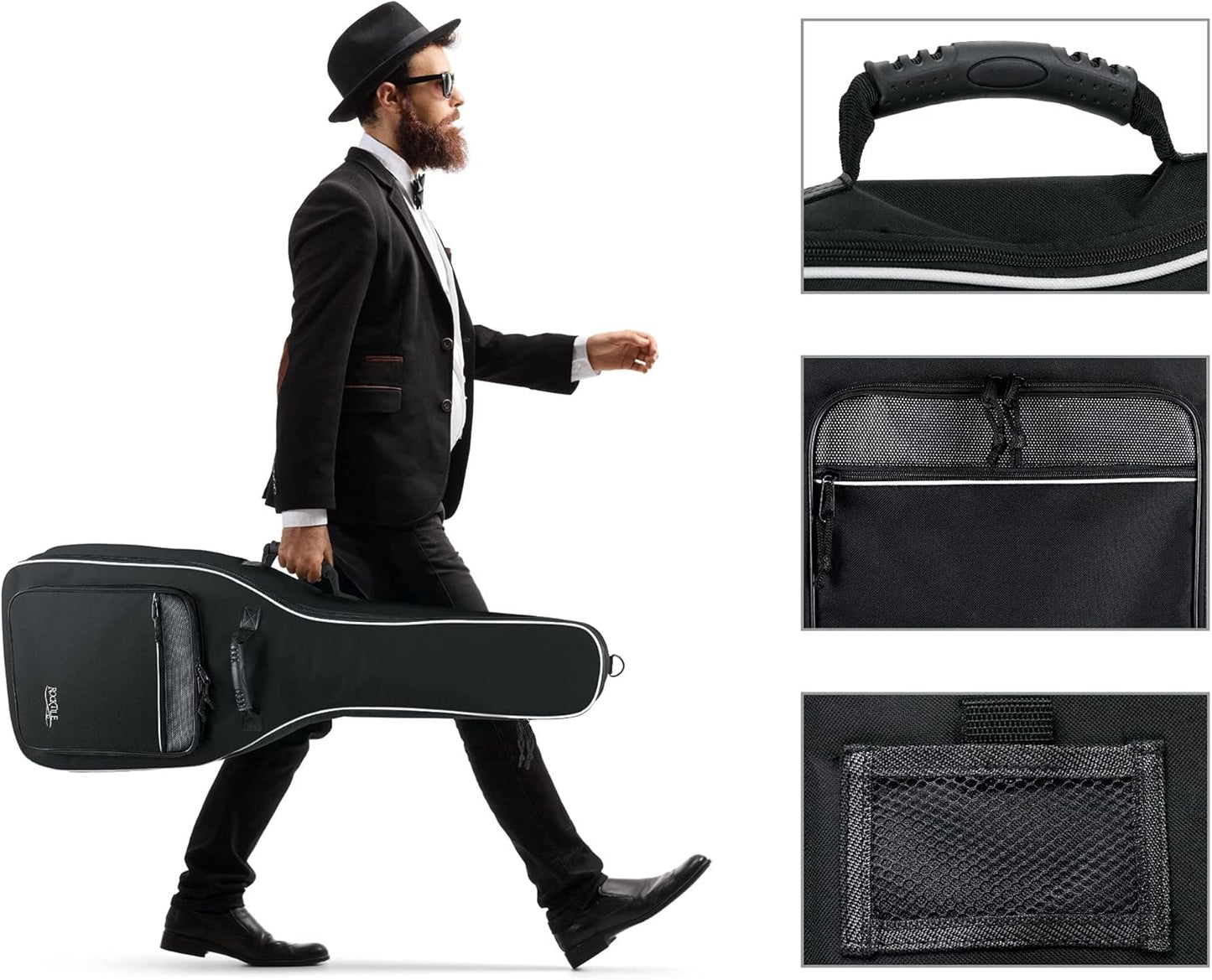 Klassik-Gitarrentasche 4/4 mit Polsterung