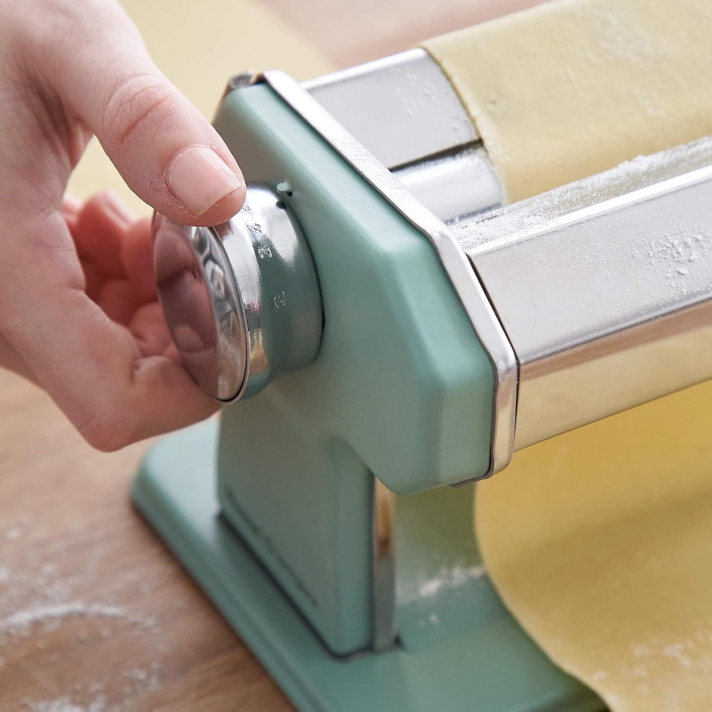 Manuelle Nudelmaschine, Mint Nudelmaschine inkl. Linguineaufsatz
