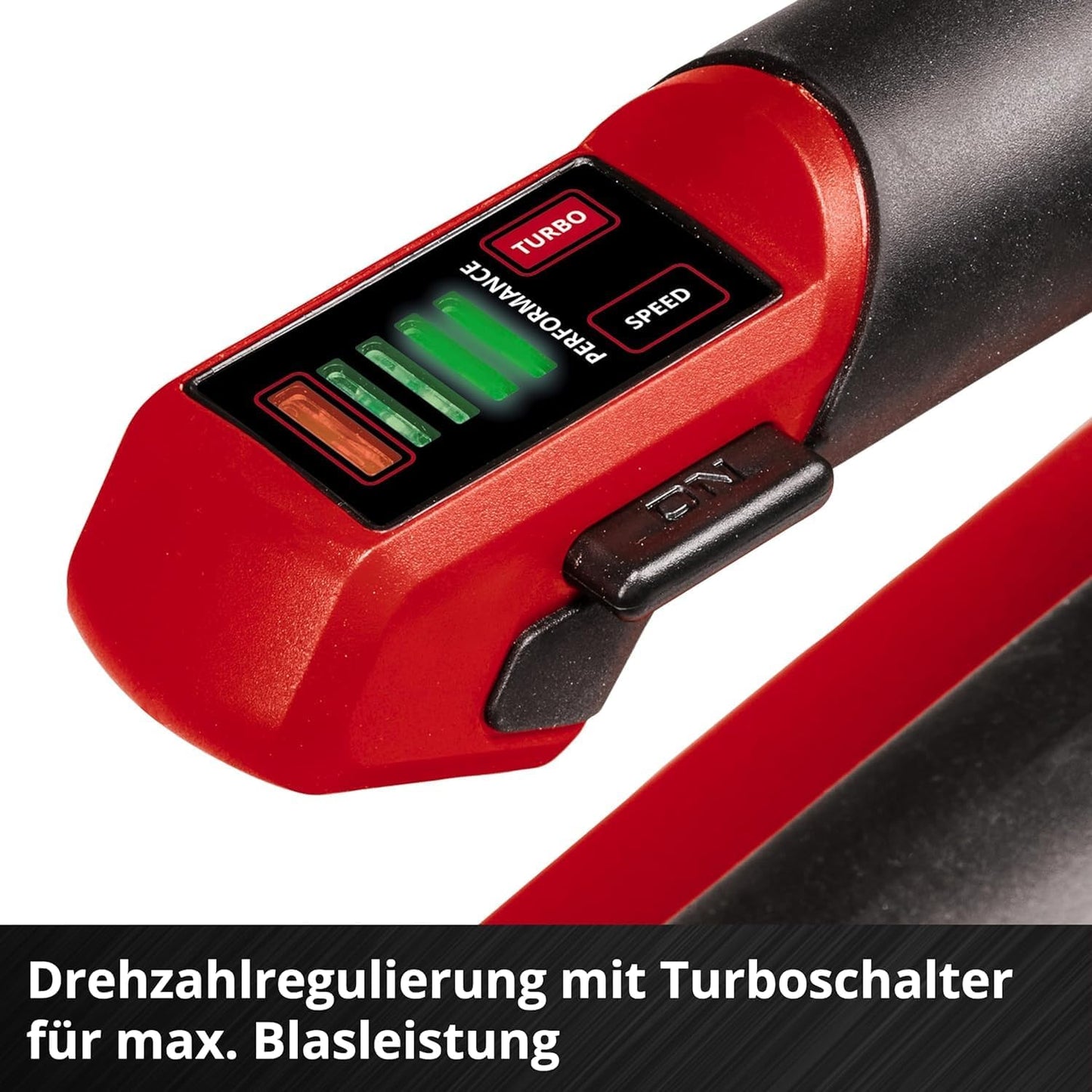 Akku-Laubbläser mit Dachrinnen-Set (ohne Akku), ohne Akku und Ladegerät