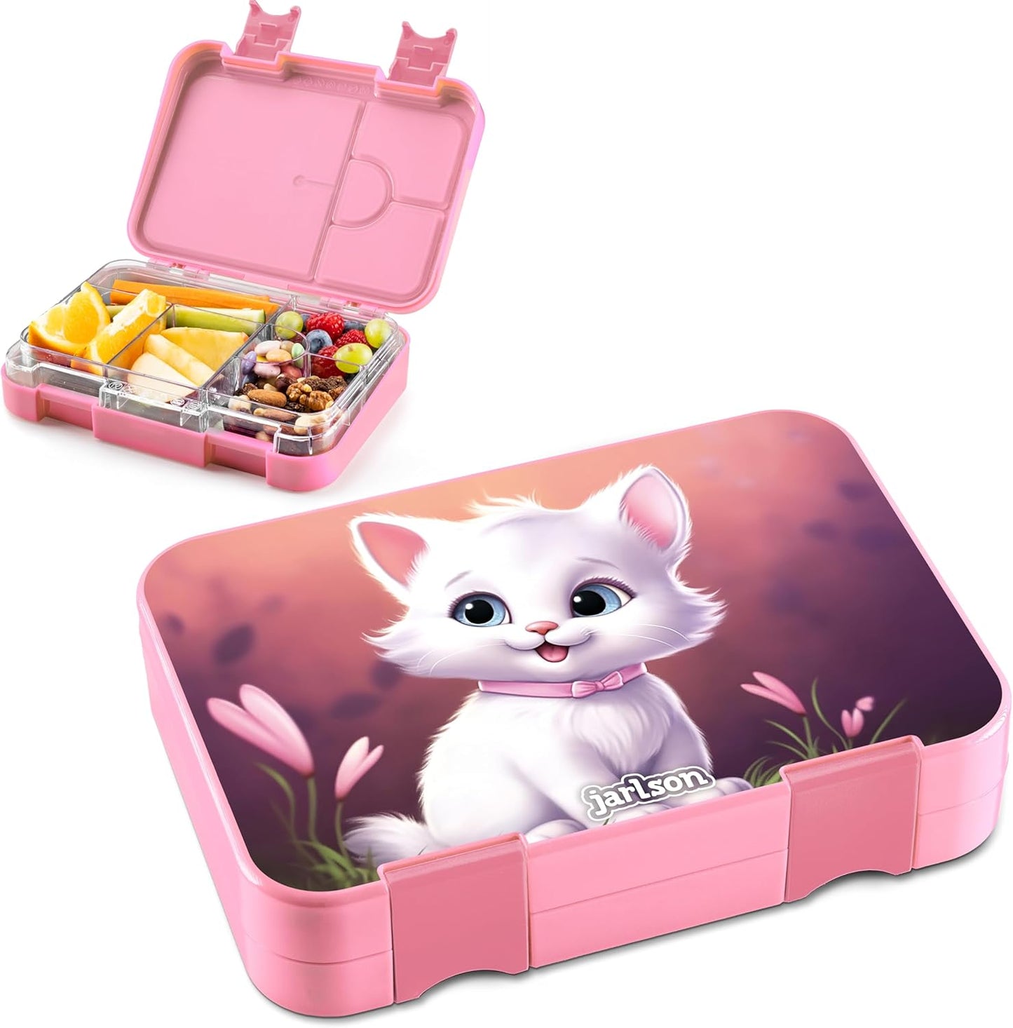 Kinderlunchbox Toni mit 6 Fächern, Katze