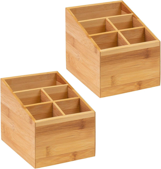 2-teiliges Tischbutler-Set mit 5 Fächern, 5 Fächer, 2 Stück