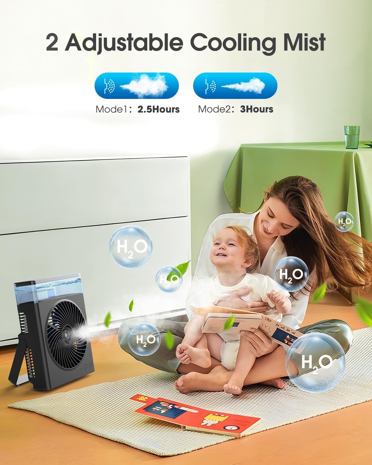 Nebel-Ventilator, Black