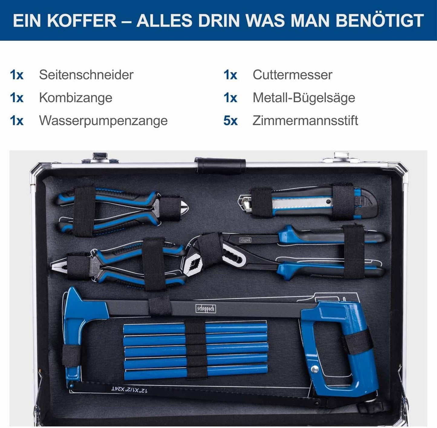 Werkzeugkoffer-Set TB200 (141-teilig), TB200 - 141-tlg