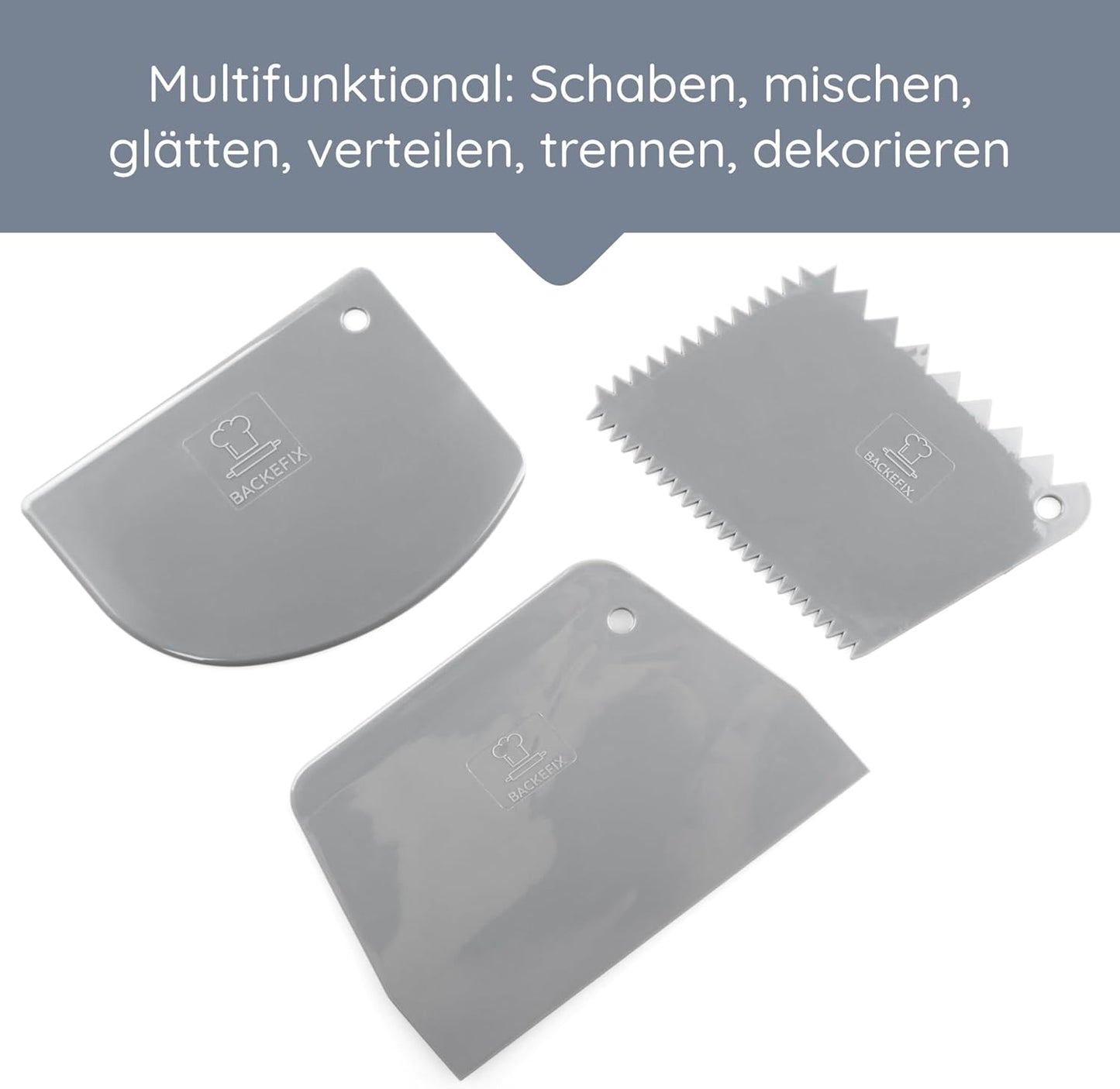 Backset mit Silikonform und Zubehör, Backset 5