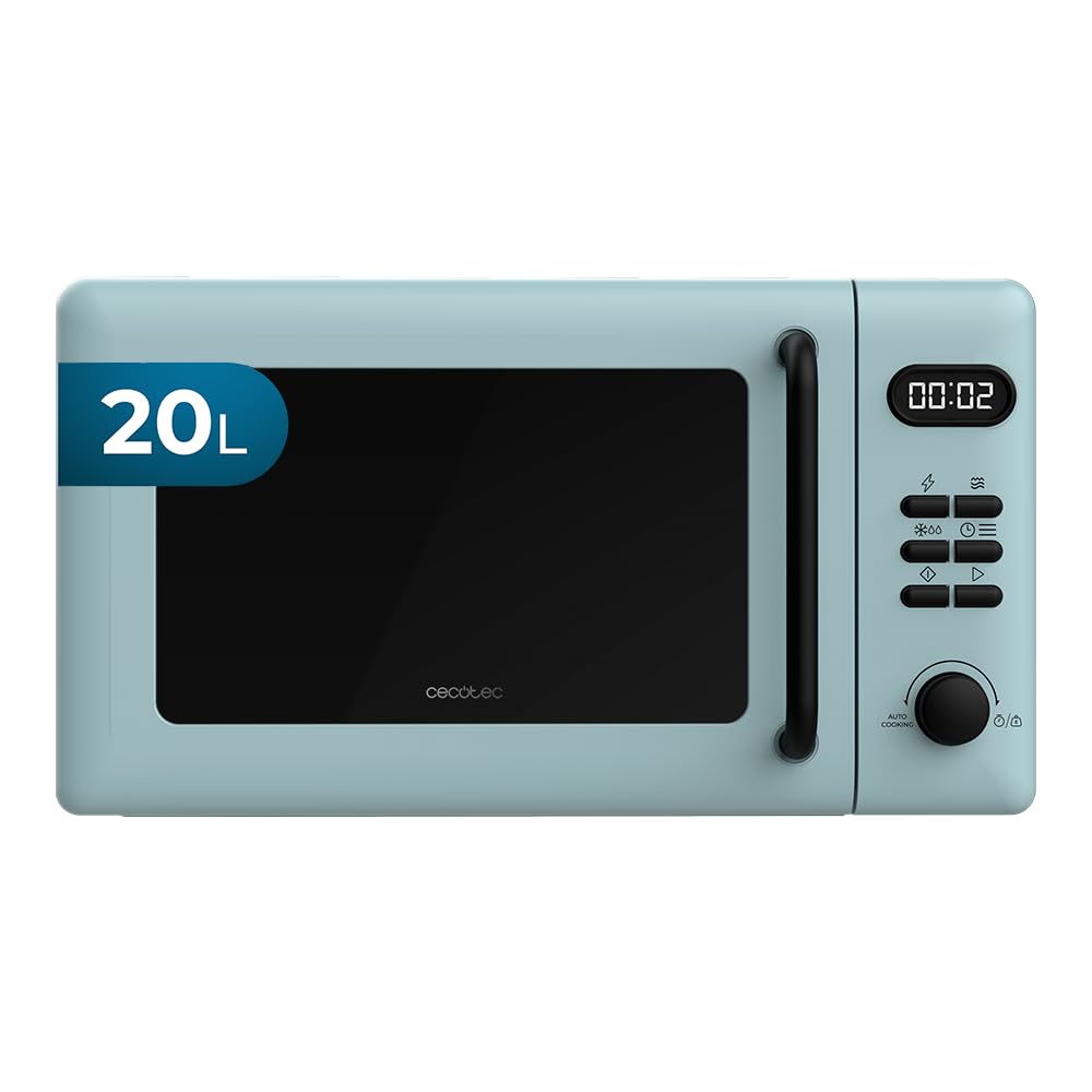 Proclean 5110 Mikrowelle mit Grill und Auftaufunktion, Bleu Digital | Grill