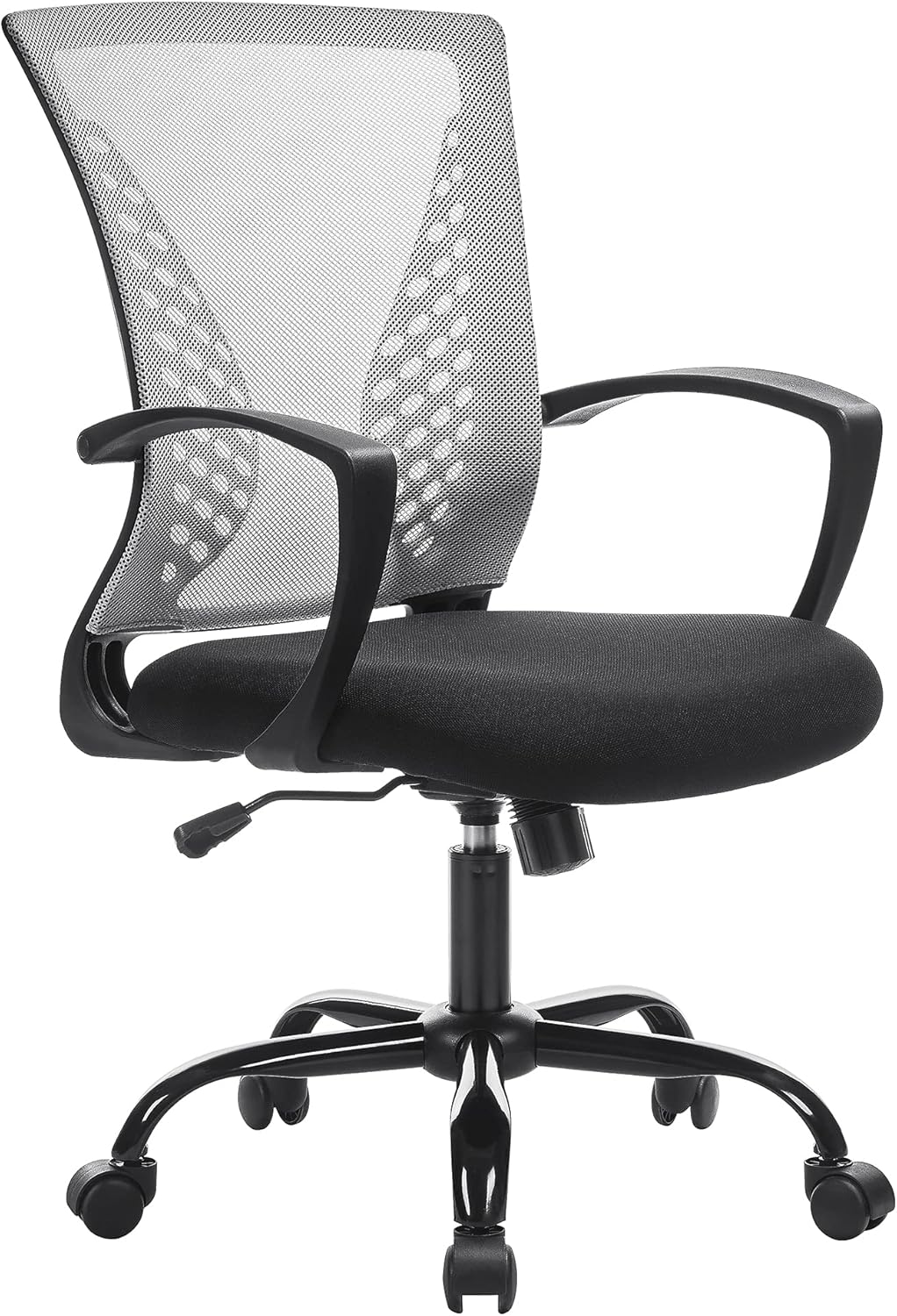 Ergonomischer Netzstuhl, Grau Grau Bürostuhl