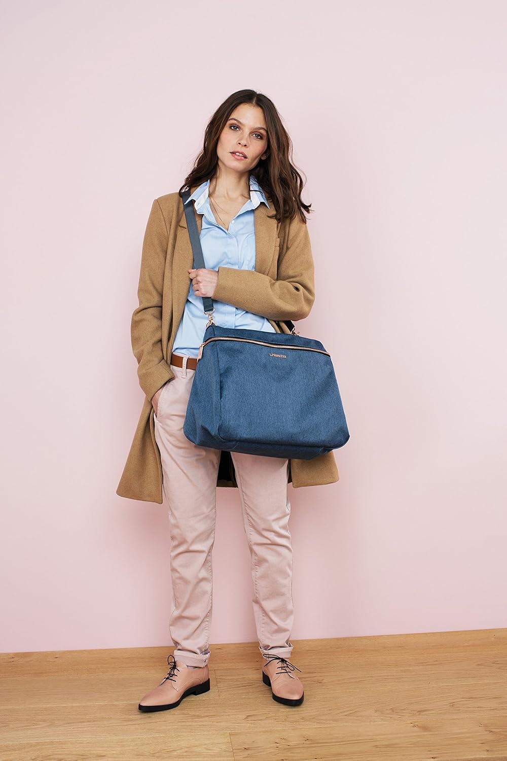 Baby Changing Bag Handbag Stylish Changing Backpack Including Diaper AccessoryGlam Rosie Bag, Blau