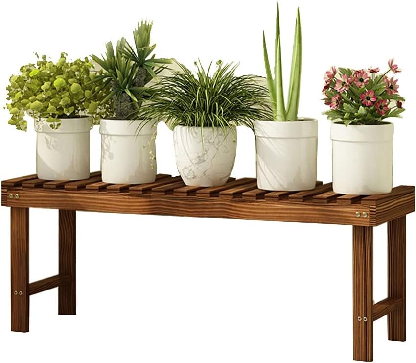 Blumenständer, 98x25x30cm Brown
