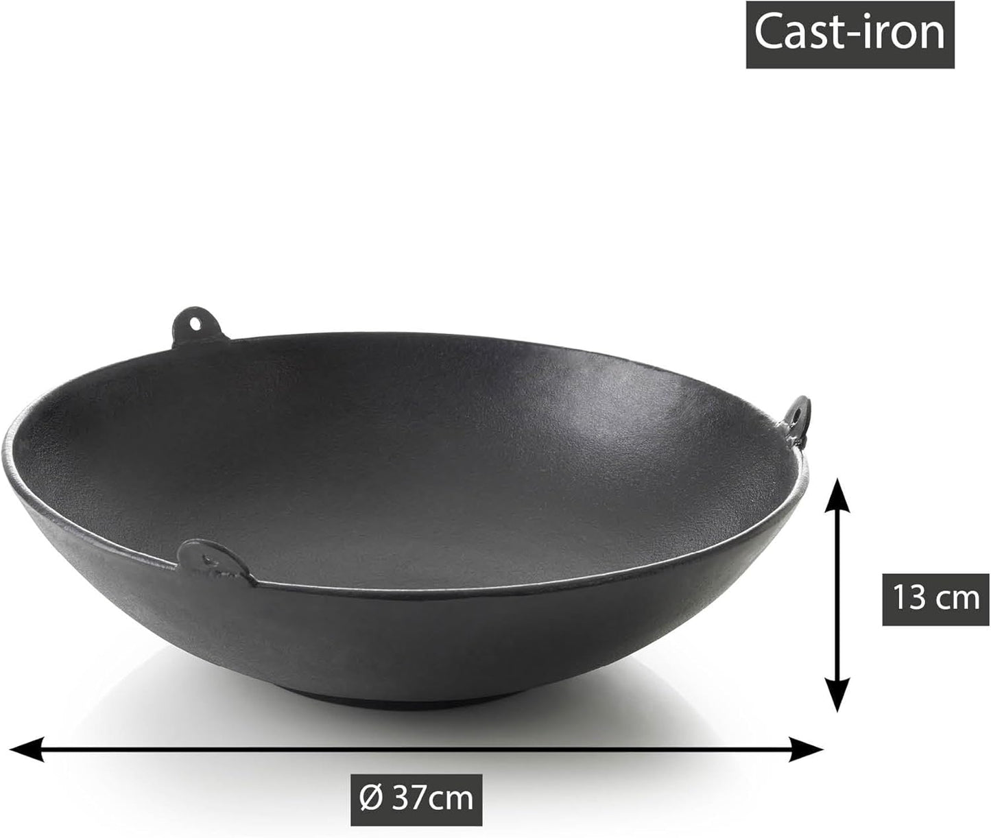 Junko Wok für Schwenkgrill (37 cm)