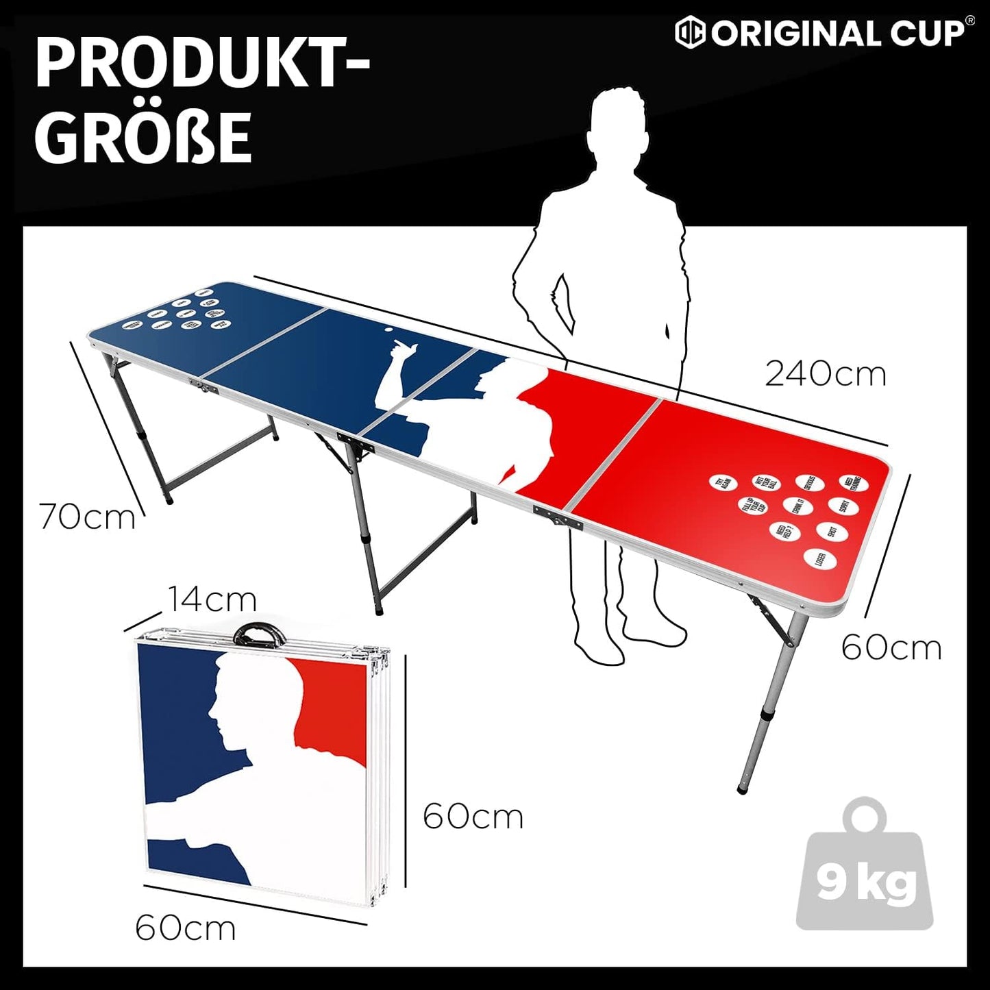 Bier-Pong Tisch, Bier-pong Tisch