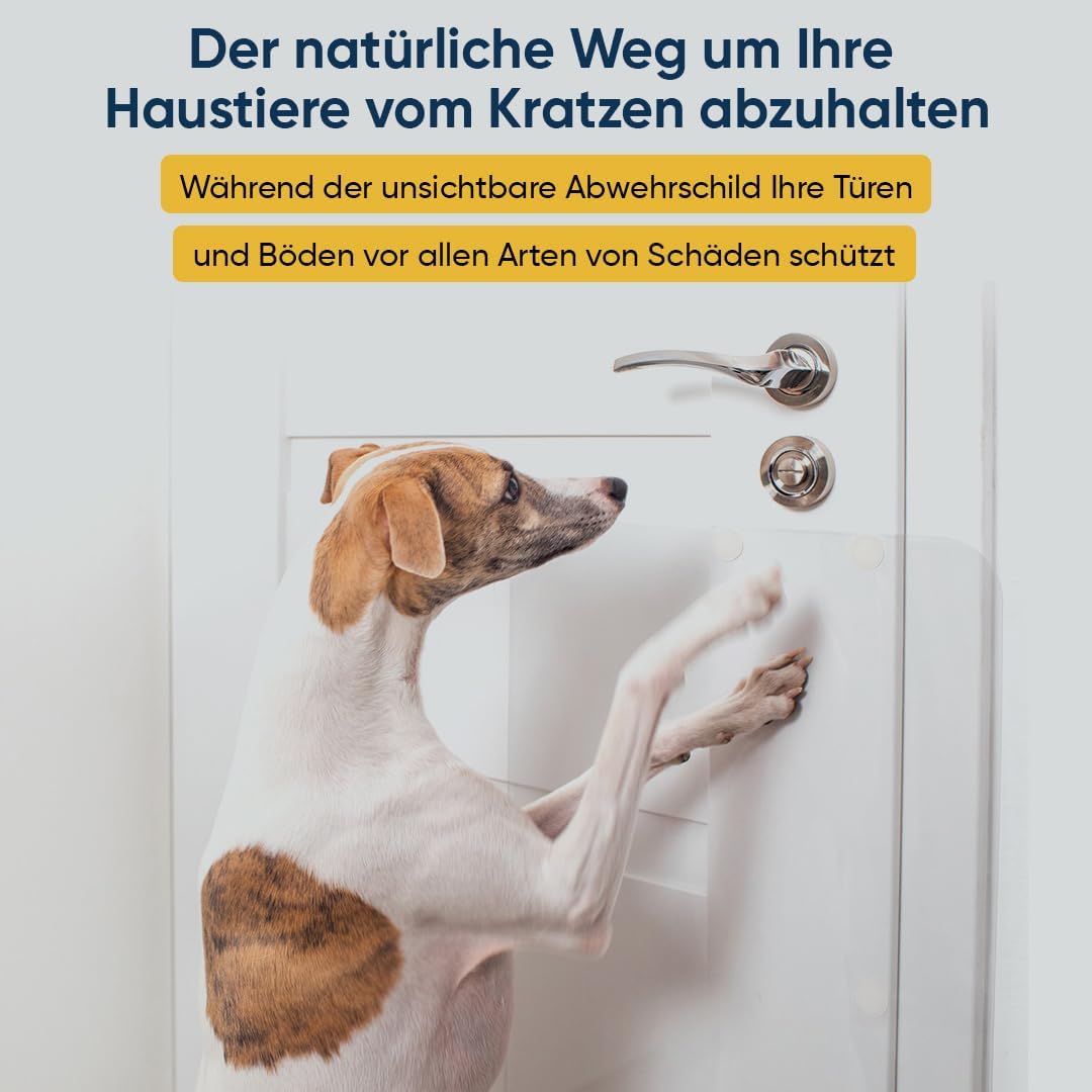 2er Set Türkratzschutz, 90 x 60 cm, 2-stück Farblos