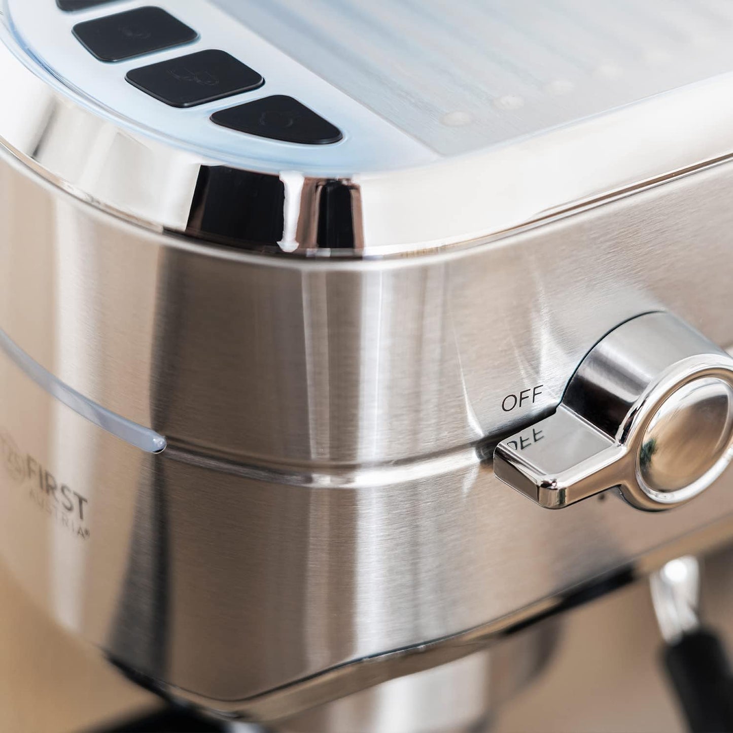 Espresso Siebträgermaschine ‎FA-5476-3 mit Milchschäumer