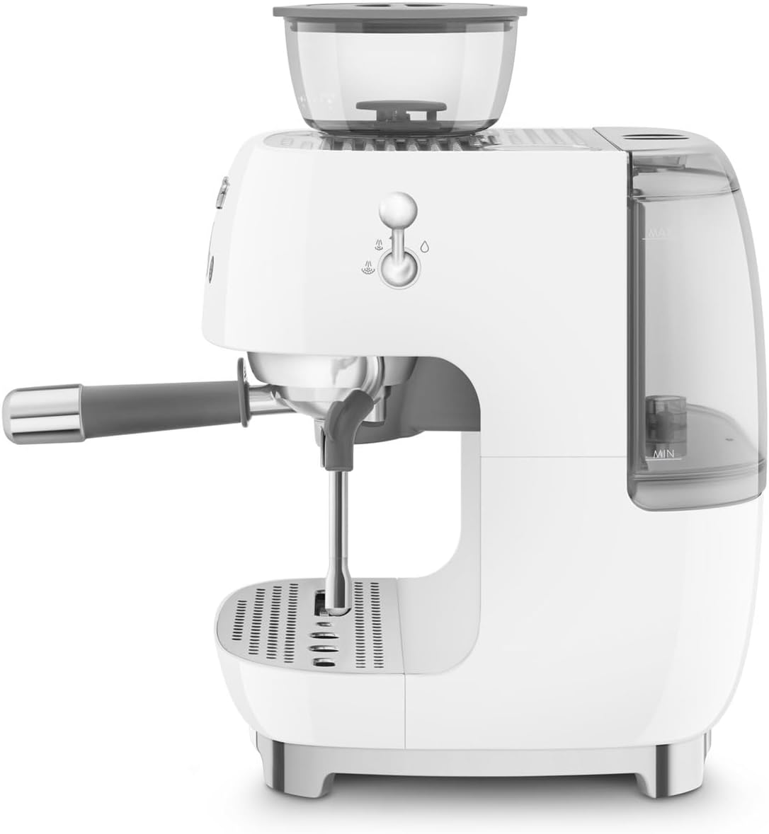 EGF03WHEU Espressomaschine mit Mahlwerk, Weiss