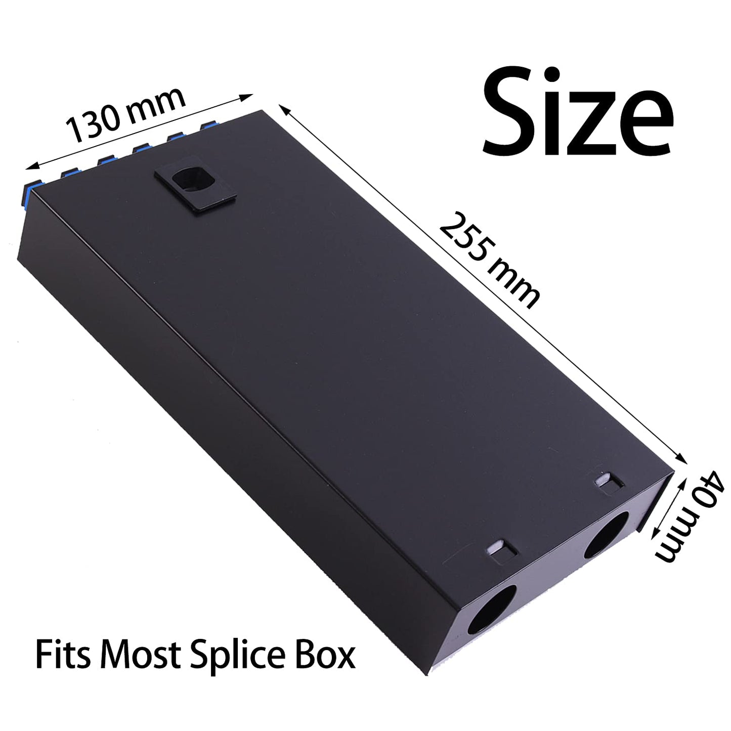 Glasfasergehäuse für Wandmontage mit 6 SC-Ports, SC-UPC SingleMode 6 Port