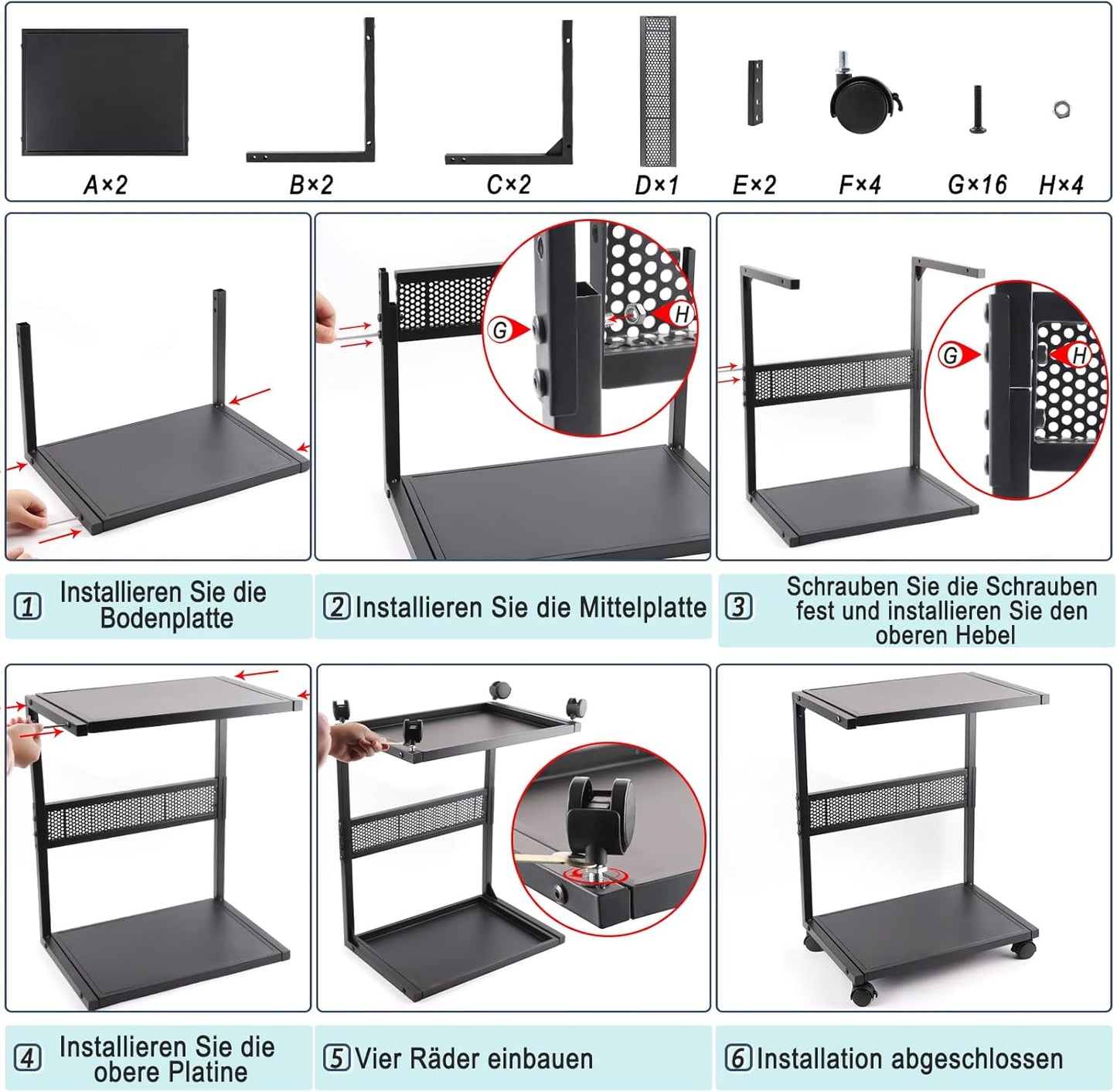 PC-Ständer, C-Stil Kleine