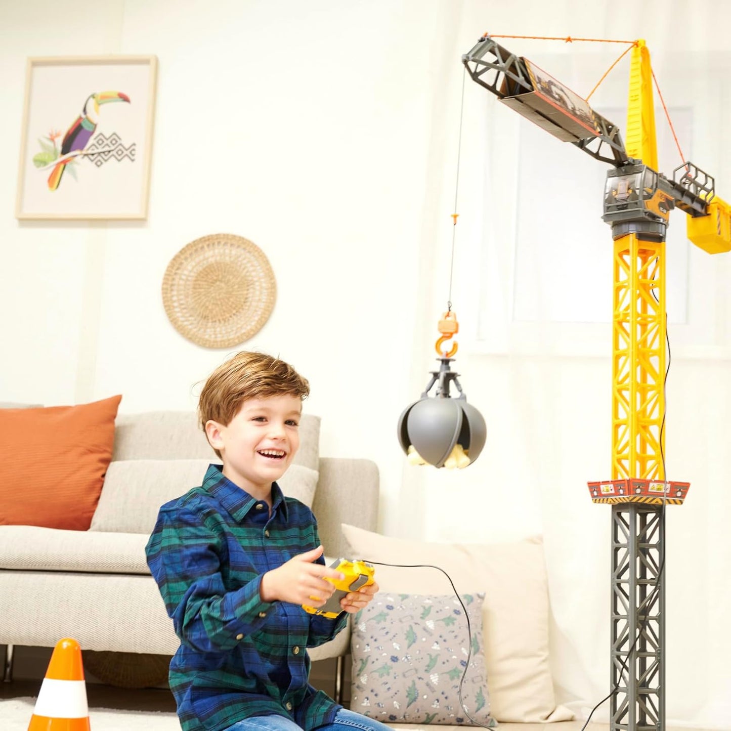 Spielzeug-Kran - Mighty Crane