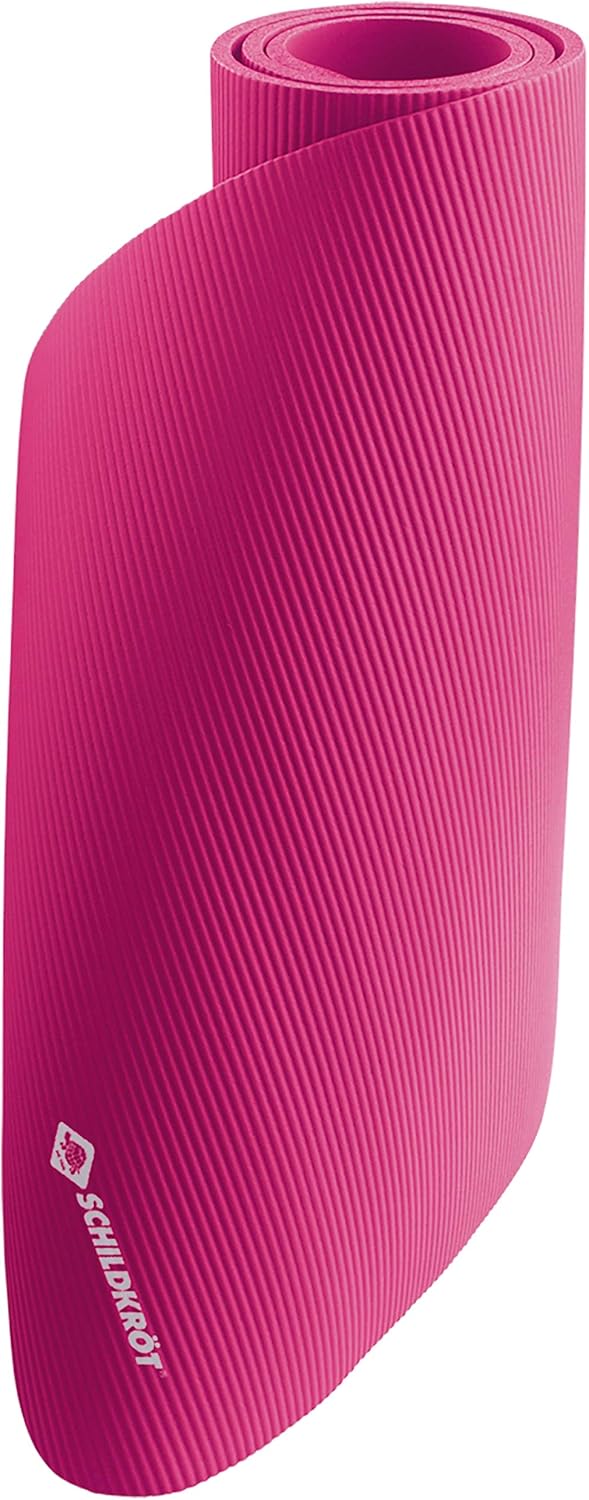 Fitnessmatte mit Tragegurt, Pink, 960070