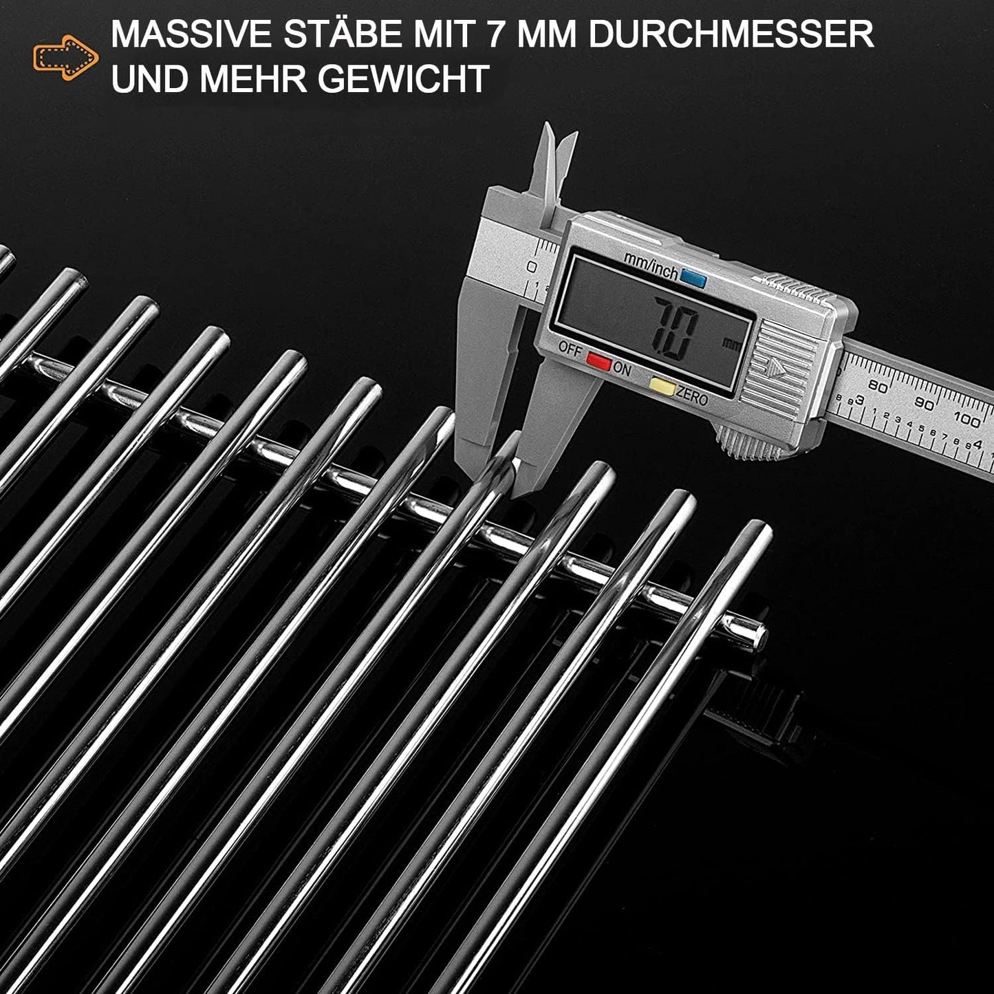 2-teiliges Grillrost-Set für Weber Spirit 300-Serie und Genesis, Grillrost For Weber 7639