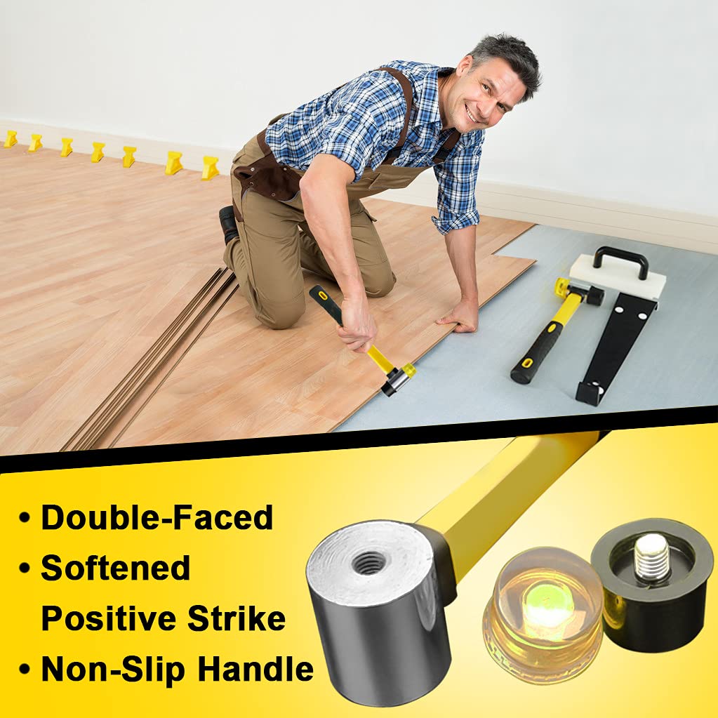 Laminat-Installationsset mit Klopfblock & Abstandhalter