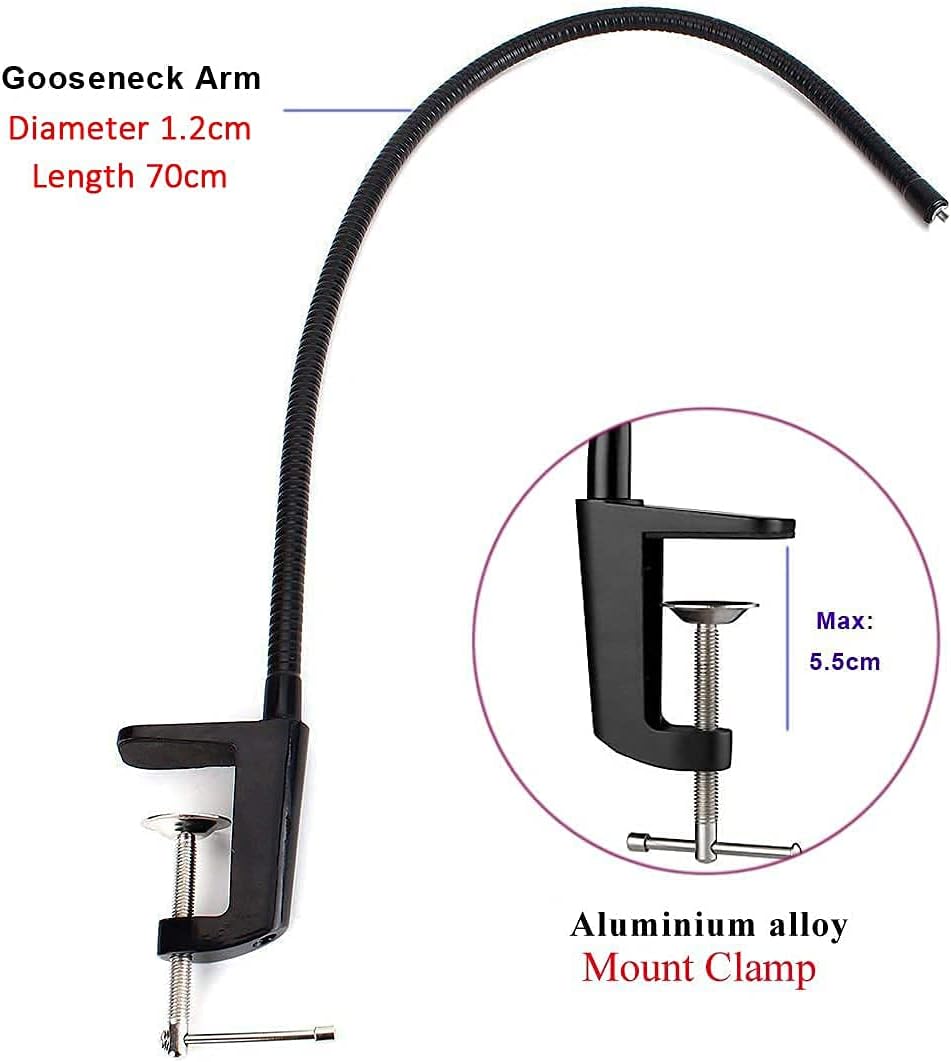 Verstellbarer Schwanenhals-Webcam-/Handyhalter (68,6 cm), Webcam-/Telefonständer (Standard)