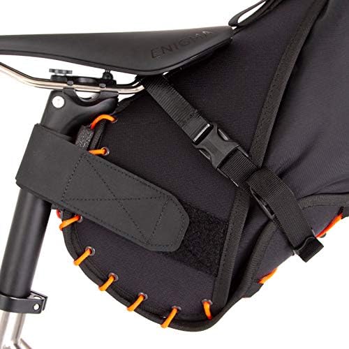 Satteltasche, 41 x 21 x 19 cm, 14 Liter Schwarz