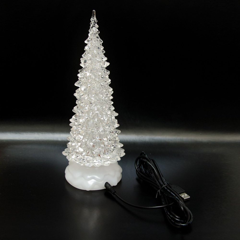 LED-Christbaum mit Timer und Farbwechsel, 27 Cm - Farbwechsel