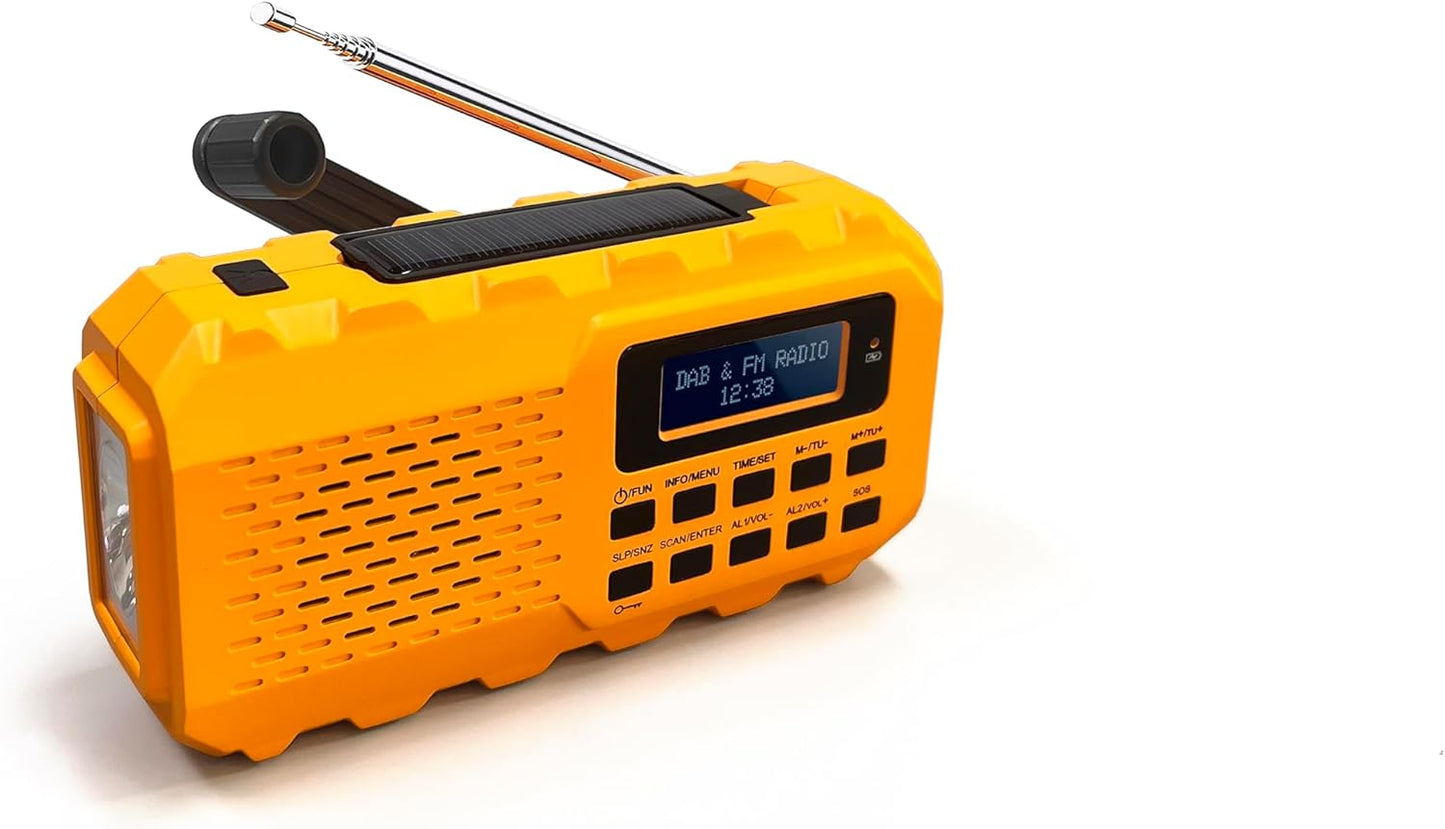 Multifunktionales Kurbelradio