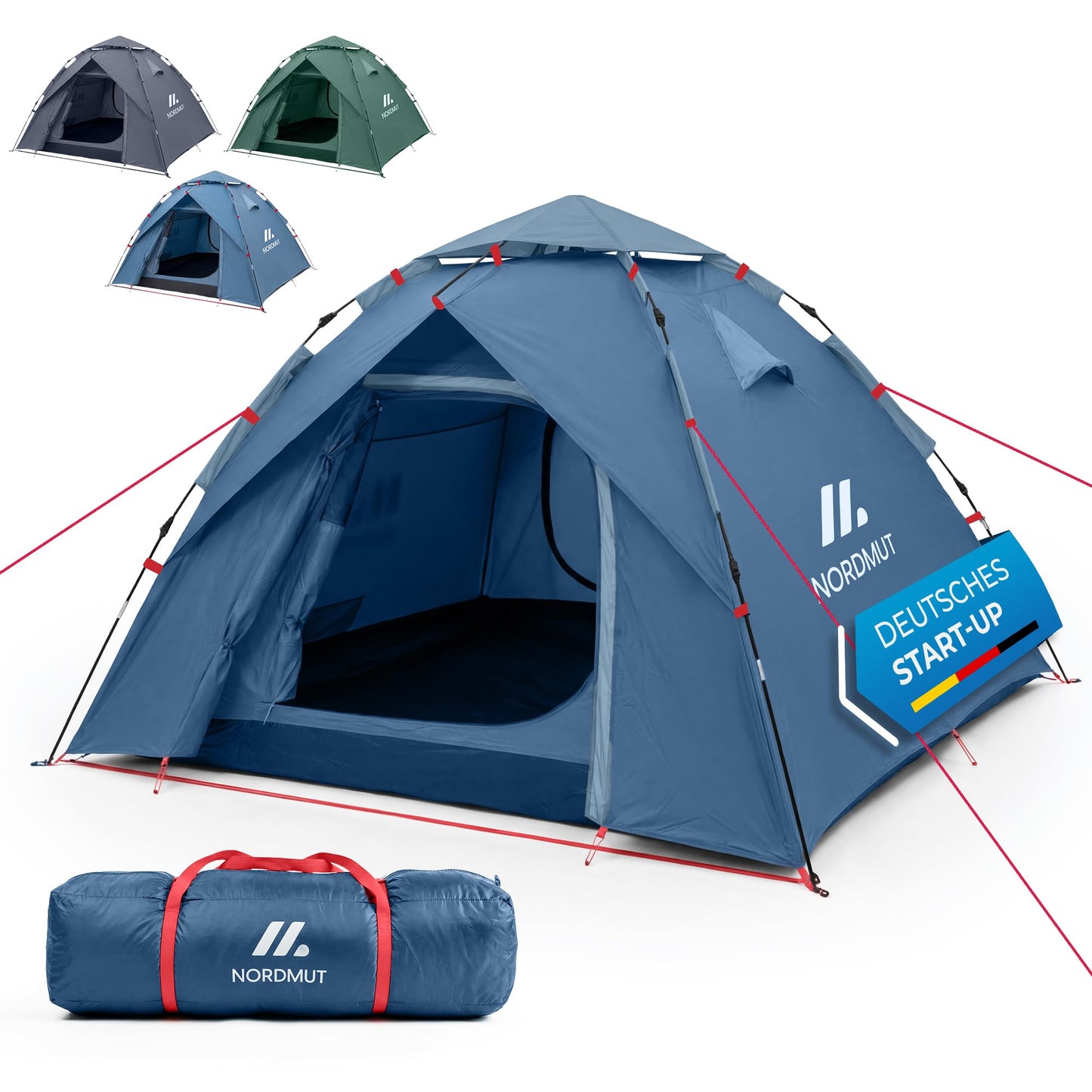 Wasserdichtes Pop-up-Wurfzelt, Blau