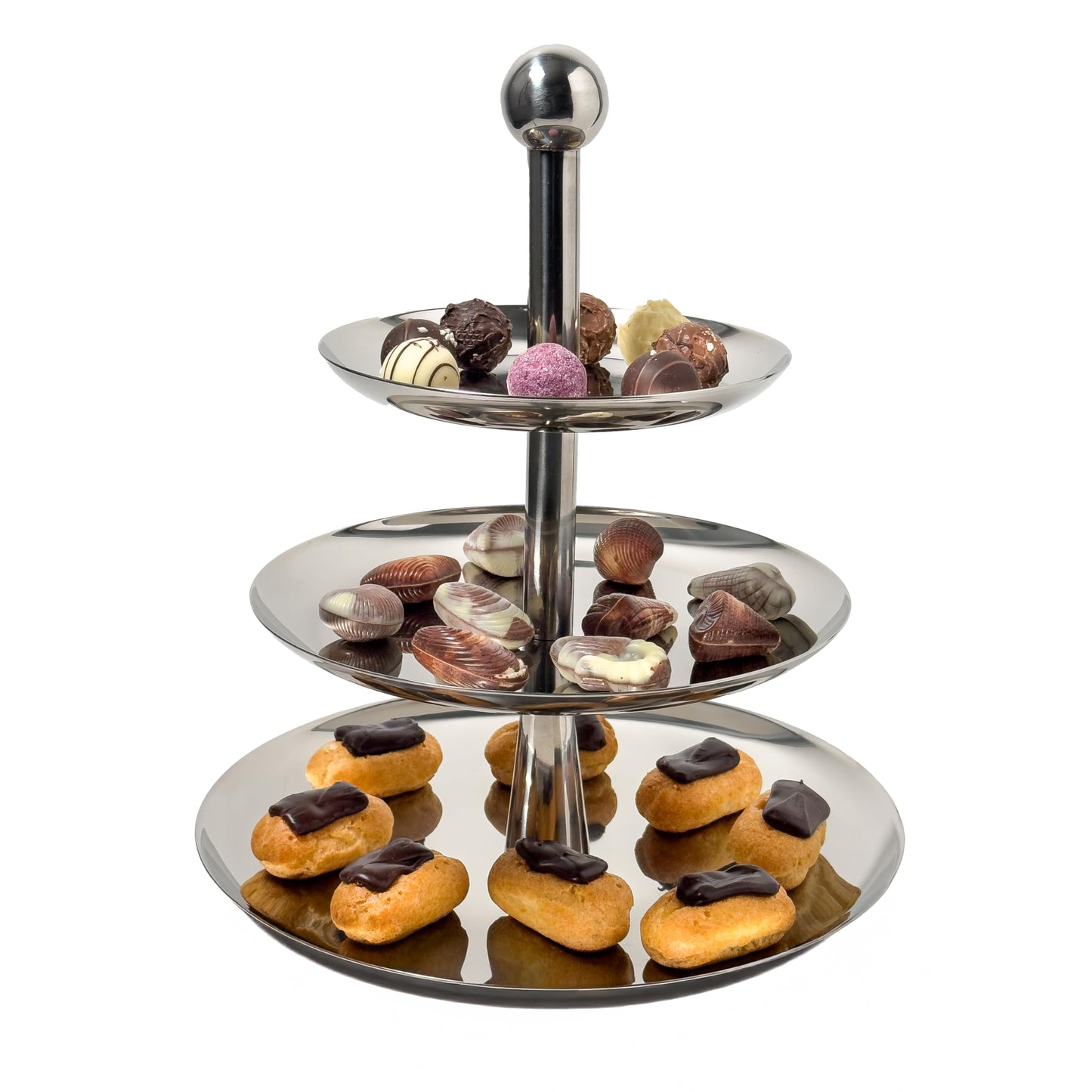 3-stufige Etagere für Desserts & Obst