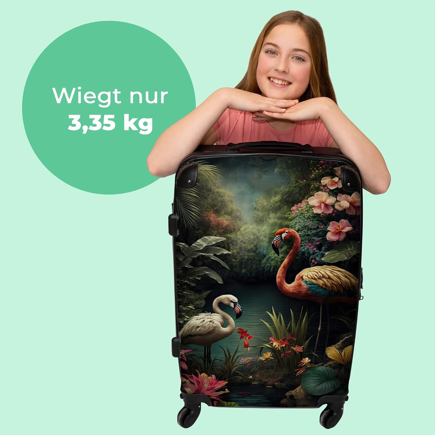 Rollkoffer mit 4 Rollen