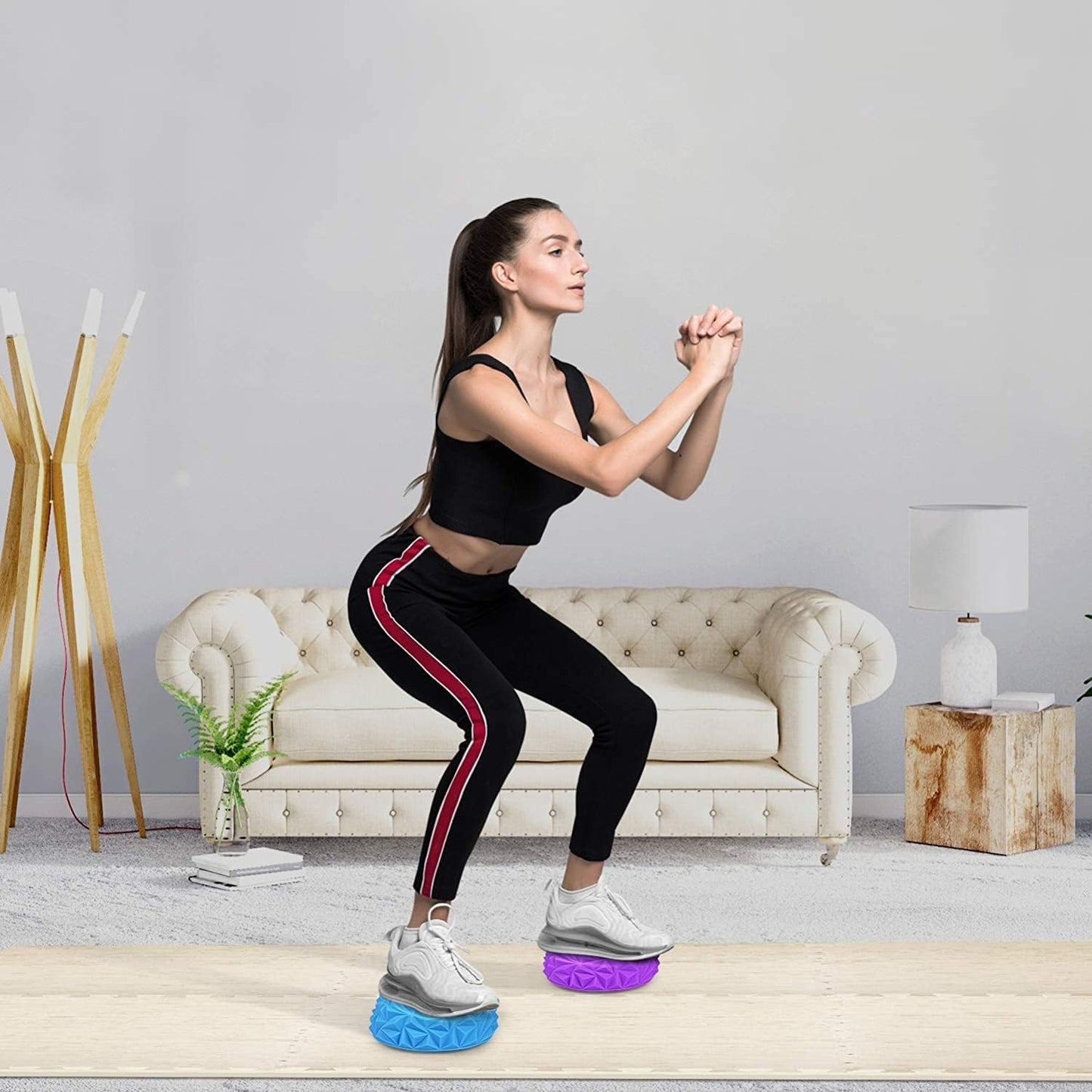 Balance-Igel Balance Pod, 6 Stück, für Yoga & Stabilität, 3. Advance Balance Pod