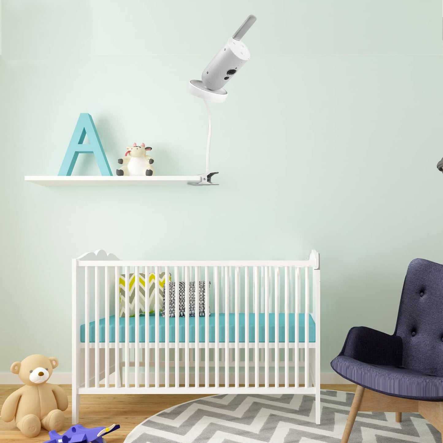 Babyphone Halterung, 1 Stück (1er Pack), Starke Klammer für Scd 923/26