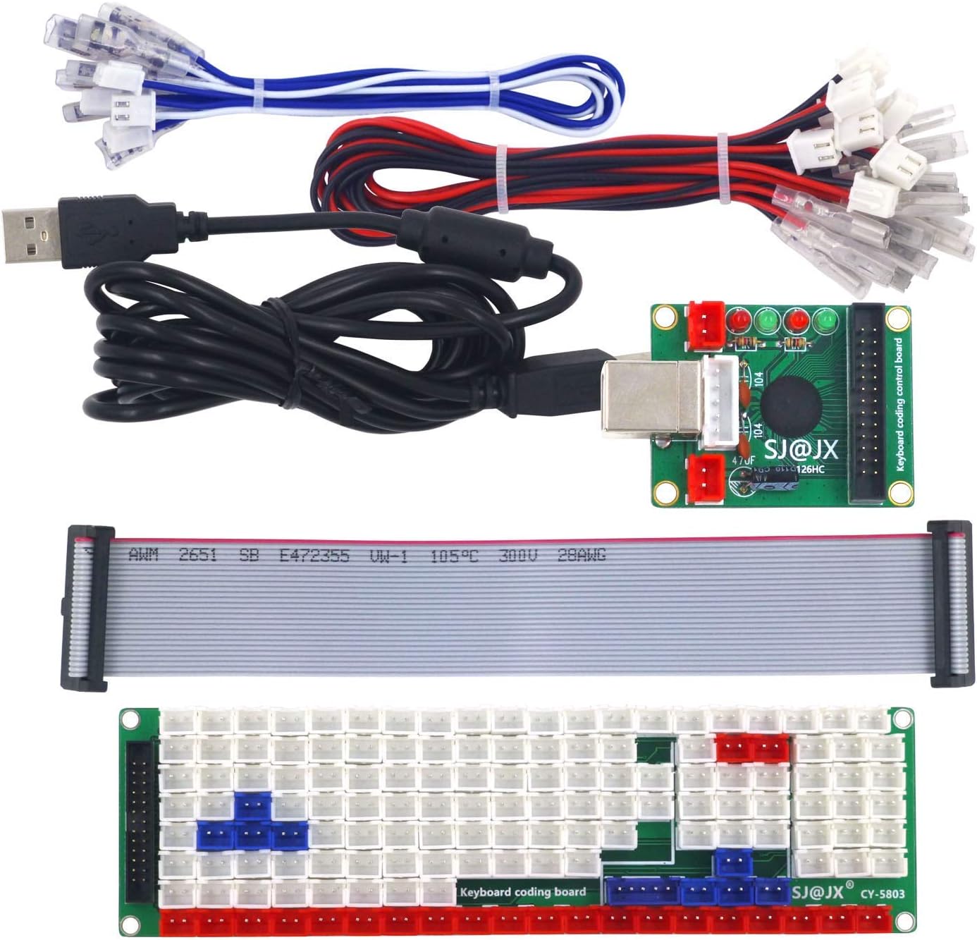 Keyboard Encoder Board (104 Tasten), 104 key