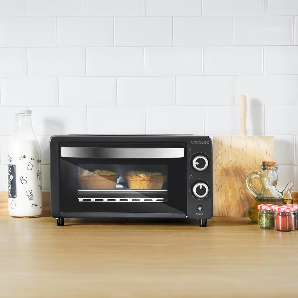 Bake&Toast Tischofen, 10 L Schwarz