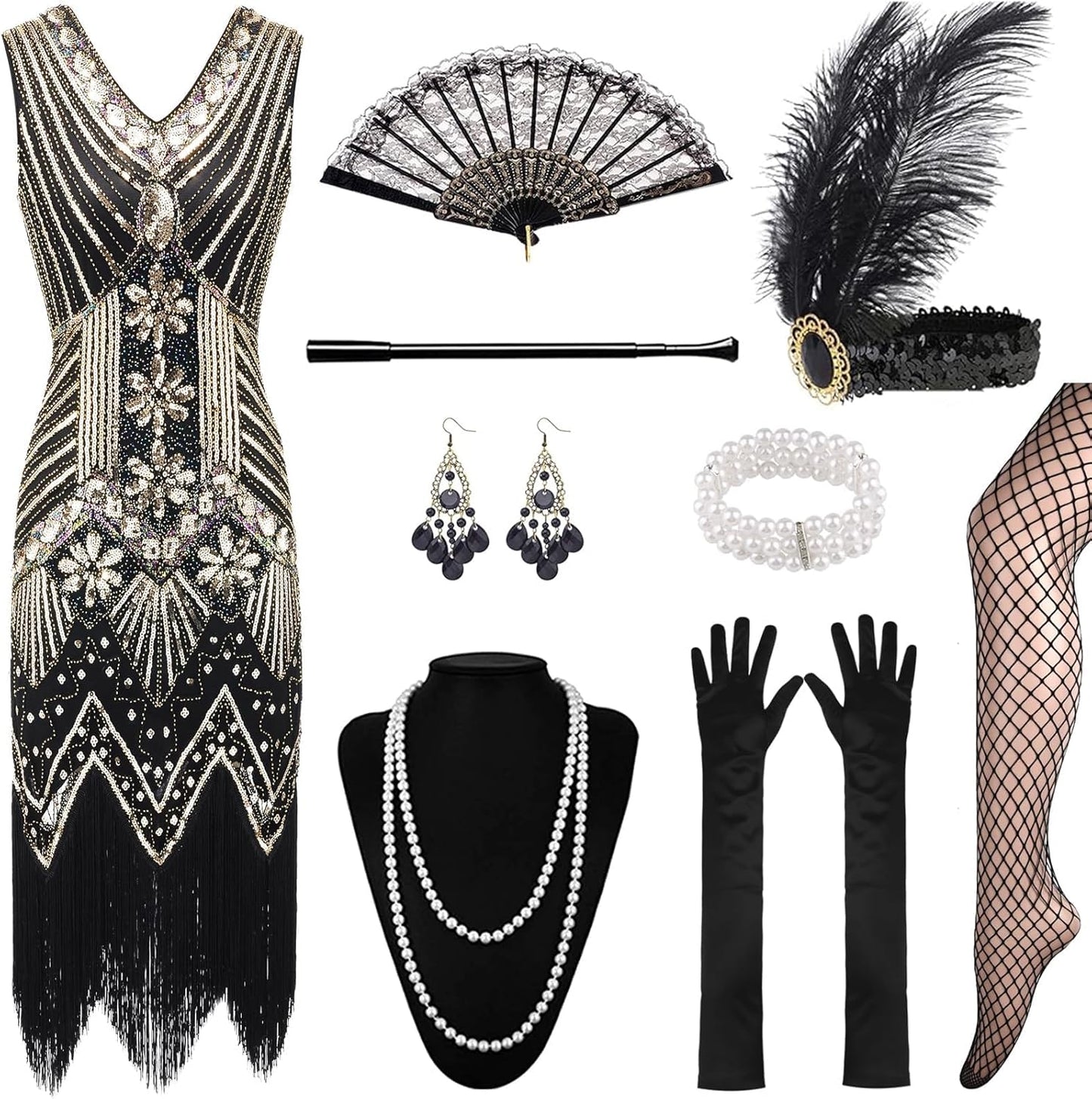 Charleston Kostümset, XXL