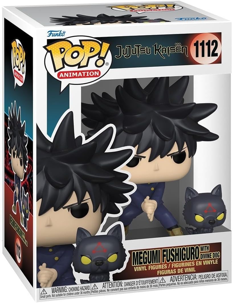 Pop! Jujutsu Kaisen: Megumi Fushiguro mit Dogs