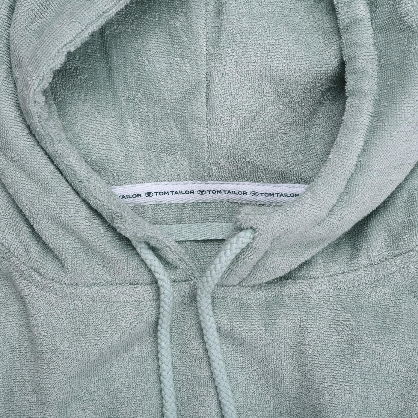 Surf Poncho mit Kapuze und Bauchtasche, Türkis L-XL