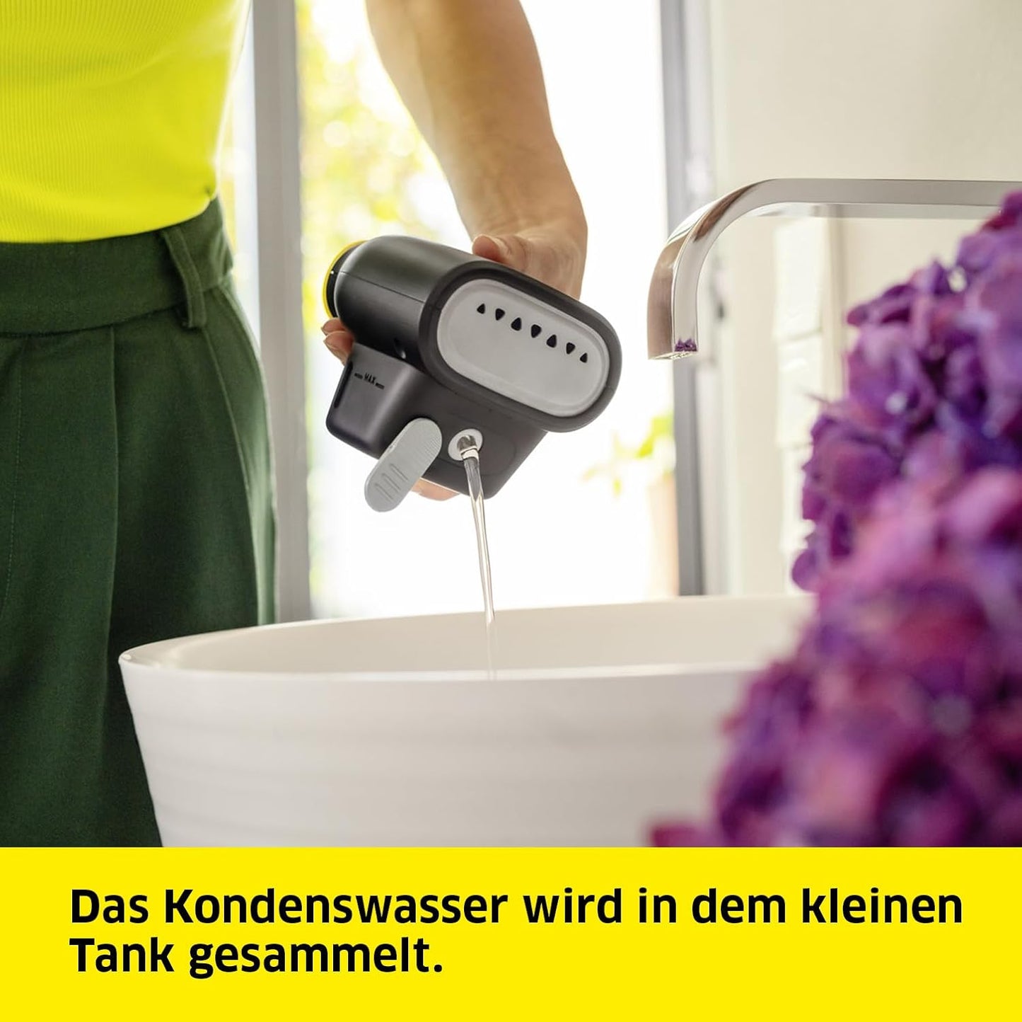 Aufsatz für Kleidungsdampfer