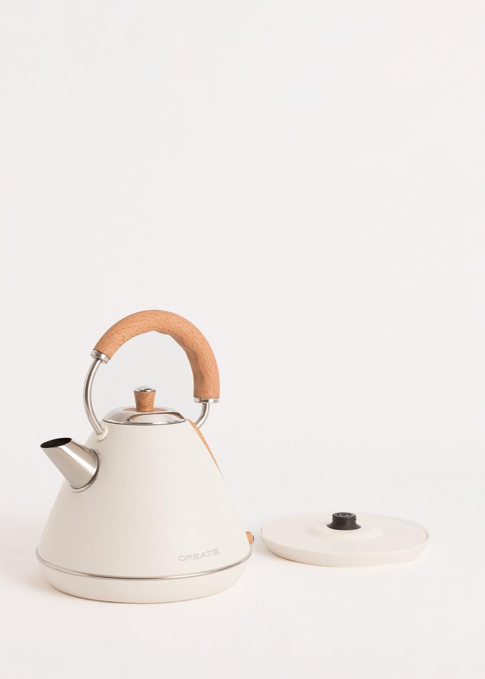 Toaster & Wasserkocher, 1,7L - Retro XL Cremeweiss
