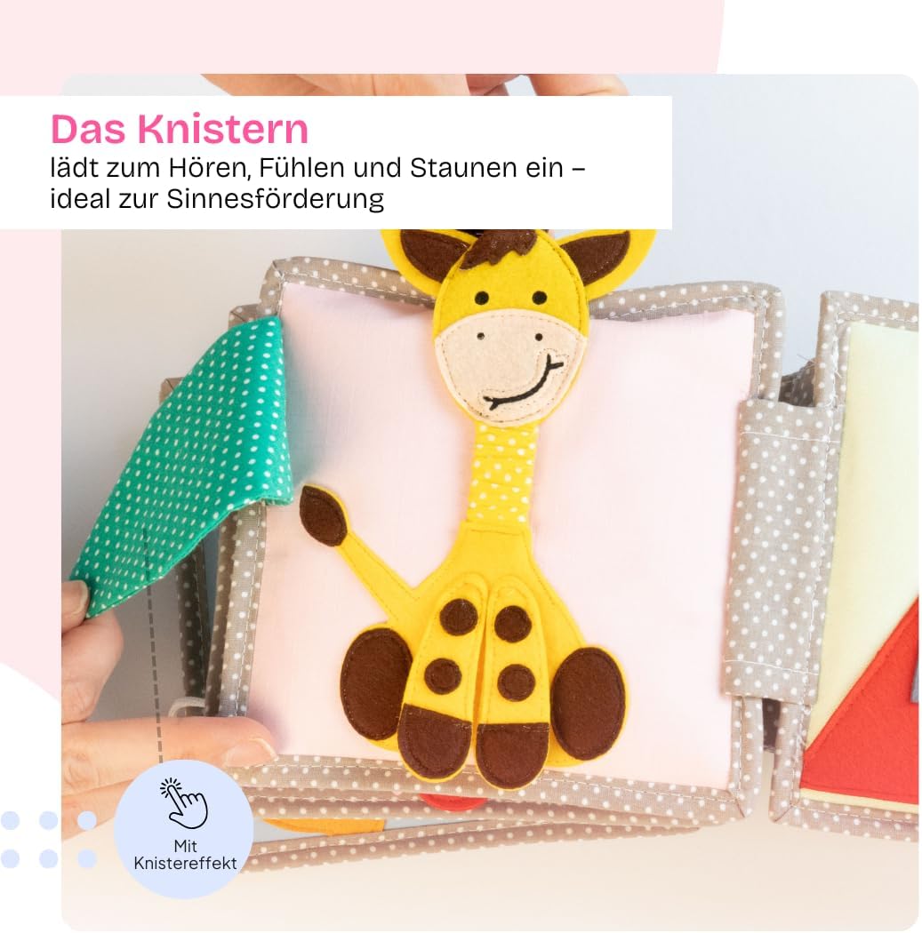 Mini Quiet Book Montessori Spielzeug