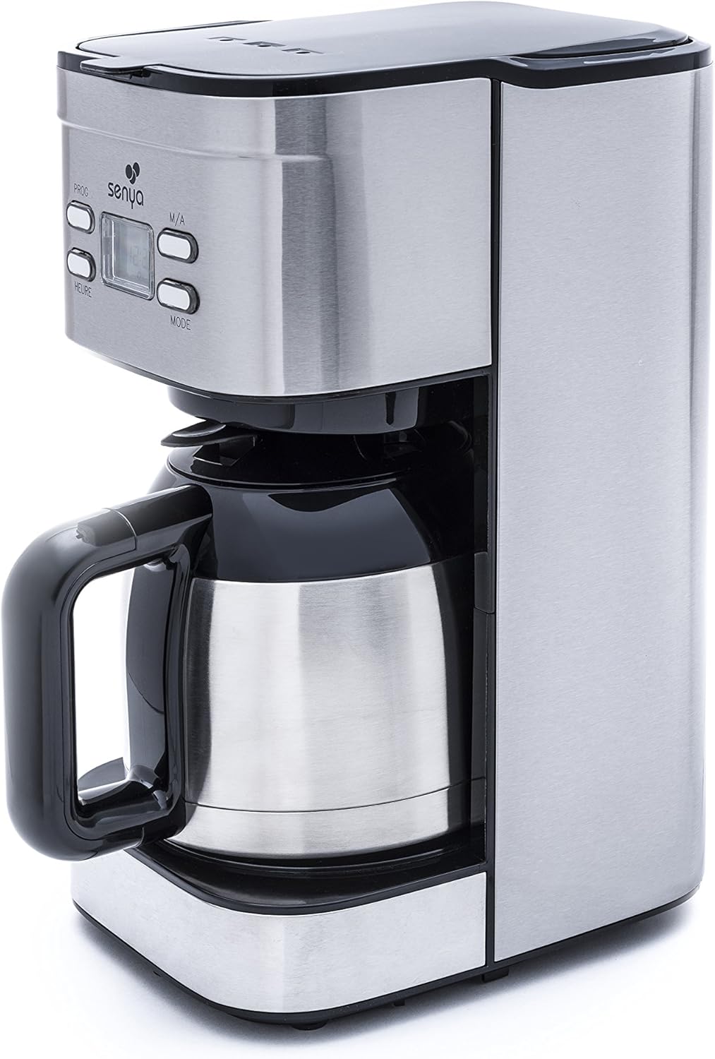 Hot Coffee Kaffeemaschine 1.2L Edelstahl