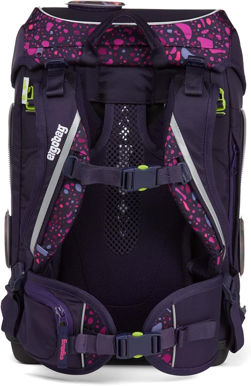 Ergonomischer Schulrucksack-Set, 5-teilig, Pferdeflüstbärer, Einheitsgröße Pferdeflüstbärer - Dunkelblau