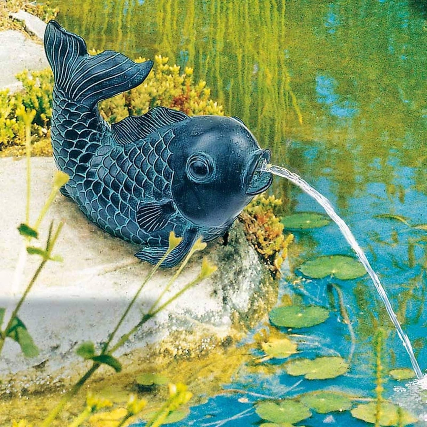 Wasserspeierfigur Fisch