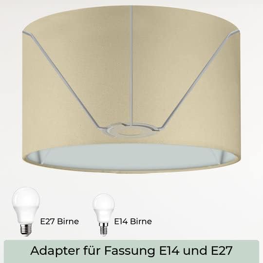 Lampenschirm, Beige Ø30cm | Höhe 20cm