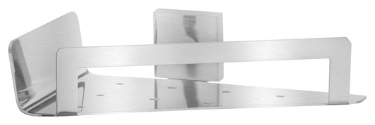 Exxclusiv Eck-Duschablage ohne Bohren, Eck-Duschkorb