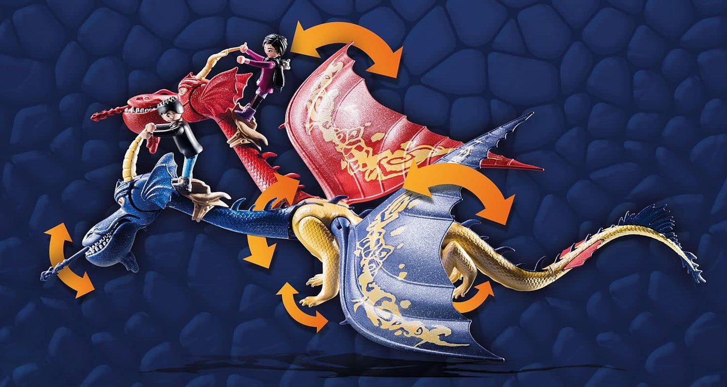 71080 Dragons: The Nine Realms - Wu & Wei, Konstruktionsspielzeug