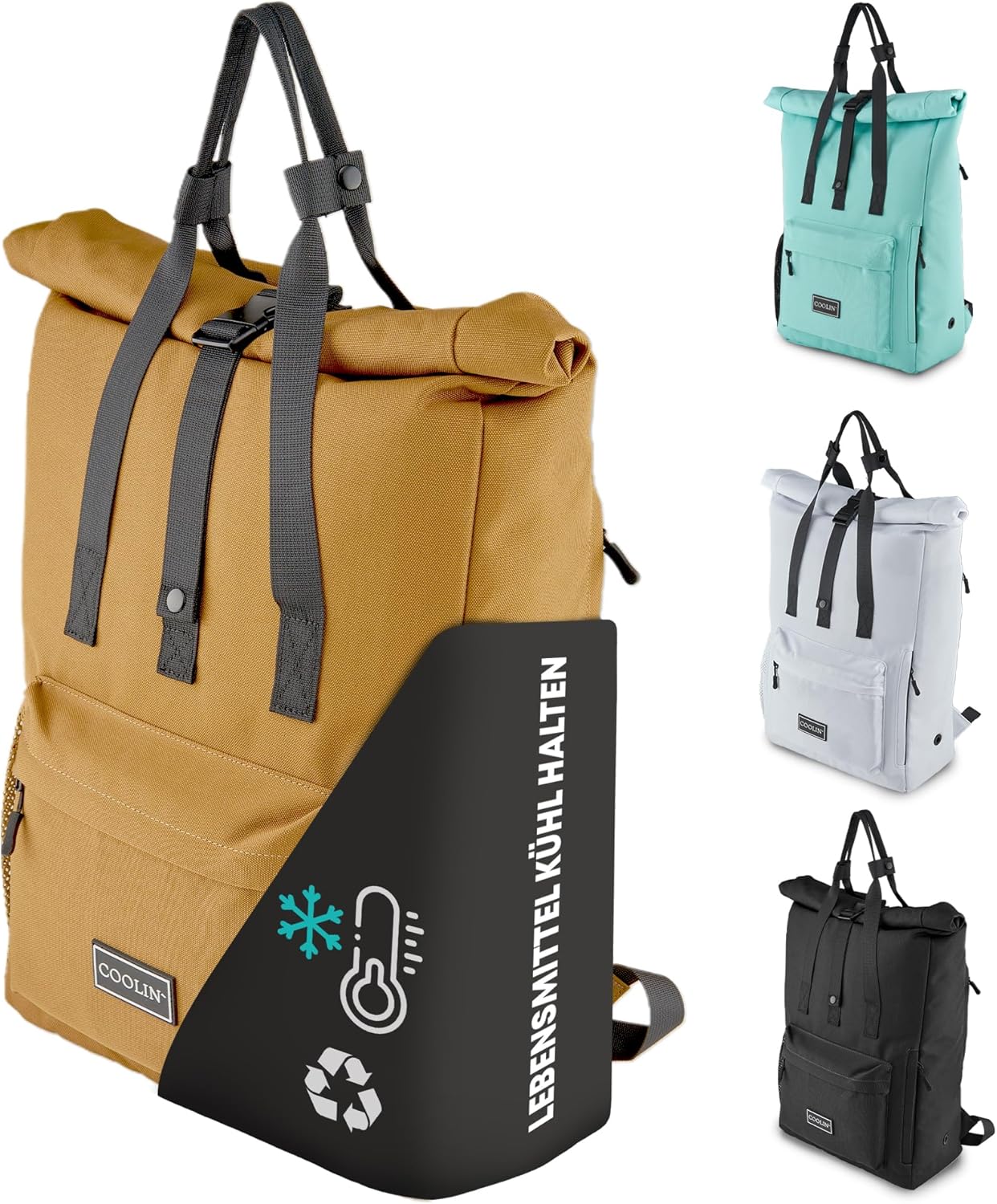 Kühlrucksack, Braun