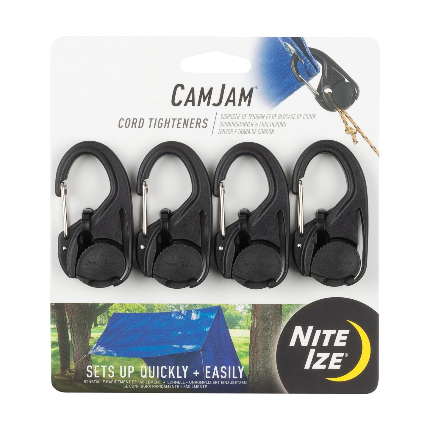CamJam Cord Tightener (4-Pack)