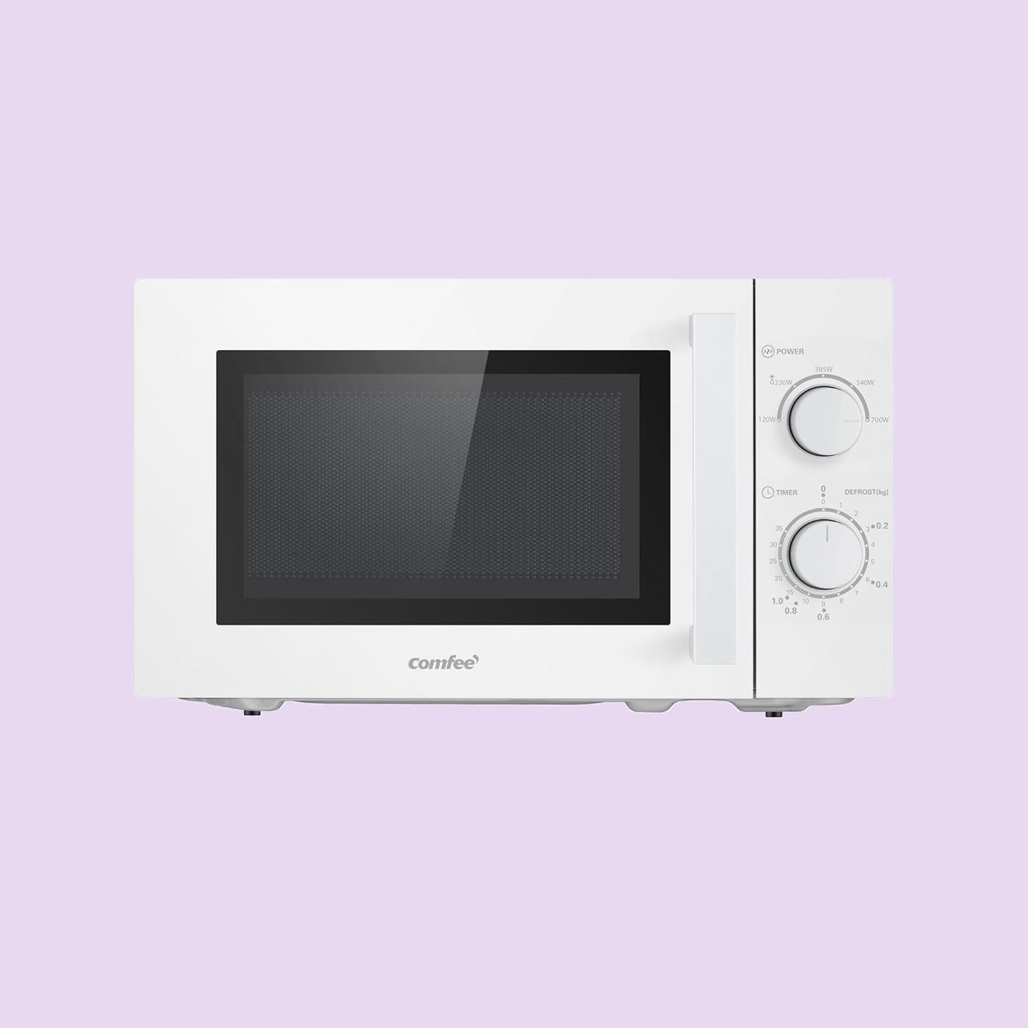 CMSN 20 wh Mikrowelle mit 5 Leistungsstufen, 20L Kapazität, Mechanisch Weiss 20L